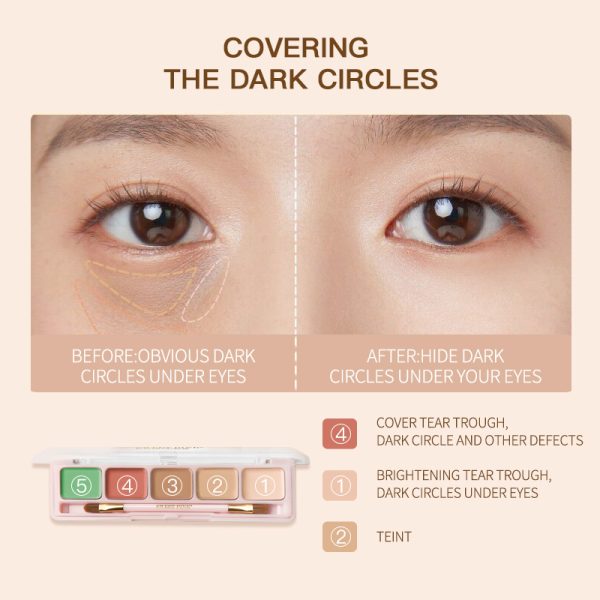 Waterproof Concealer and Color Corrector